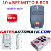 10 x BFT MITTO B RCB Remote Control